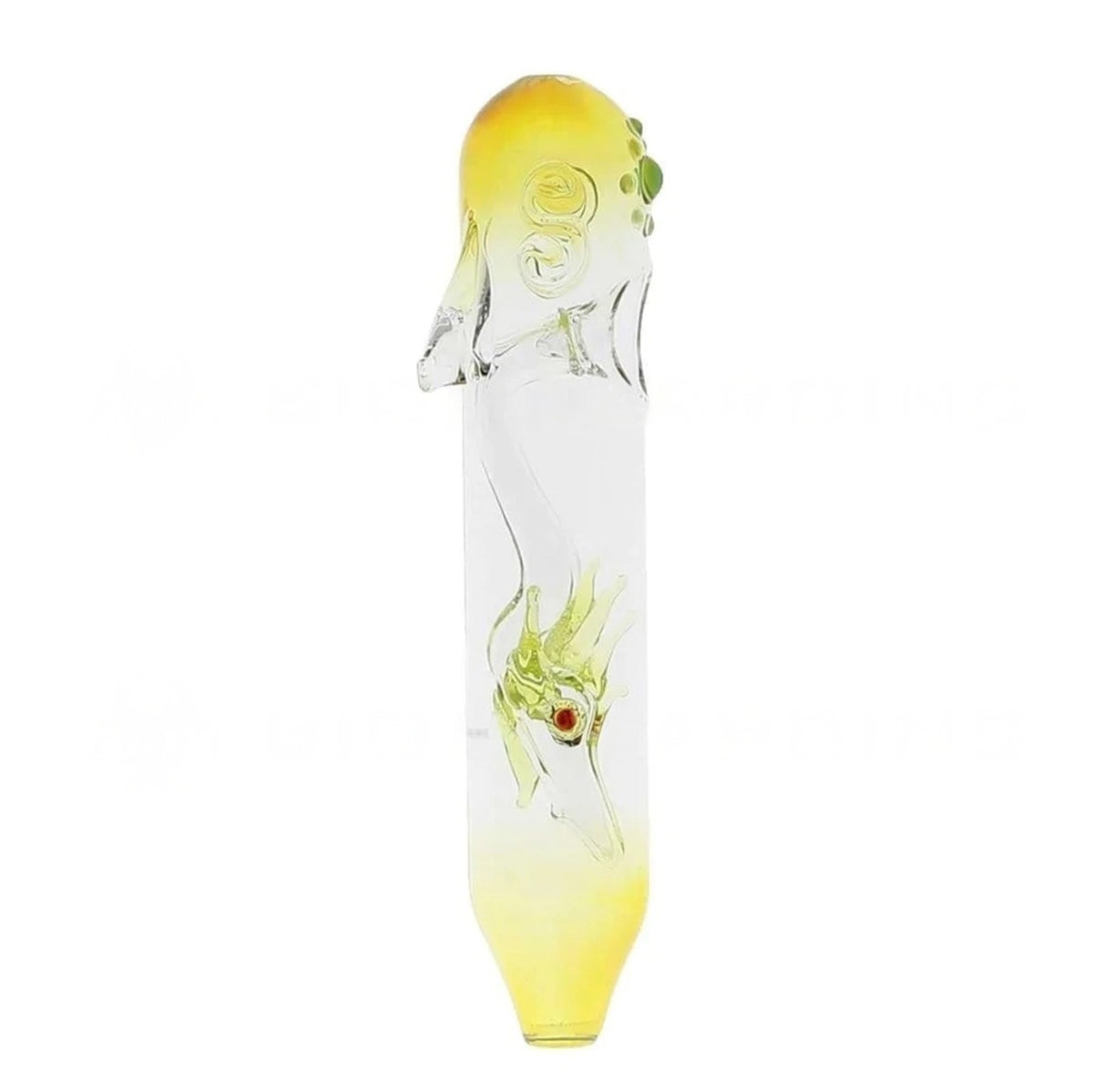 Hand Pipe | Illuminati Dragon Steamroller | 8" - Glass - Assorted Colors