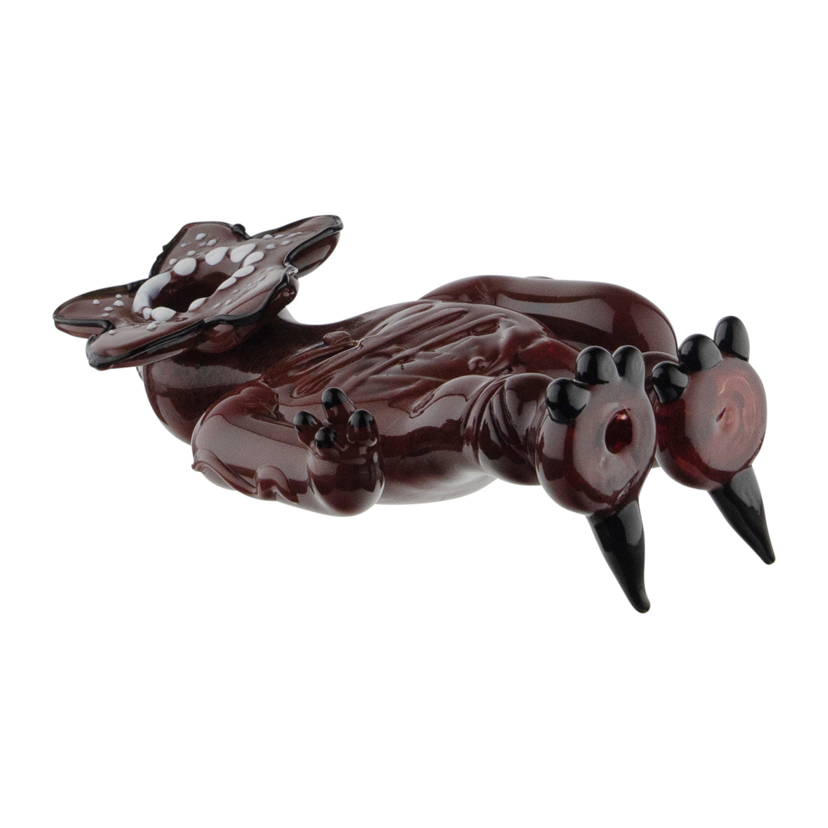 Novelty | Demon Hand Pipe | 5" - Glass - Red