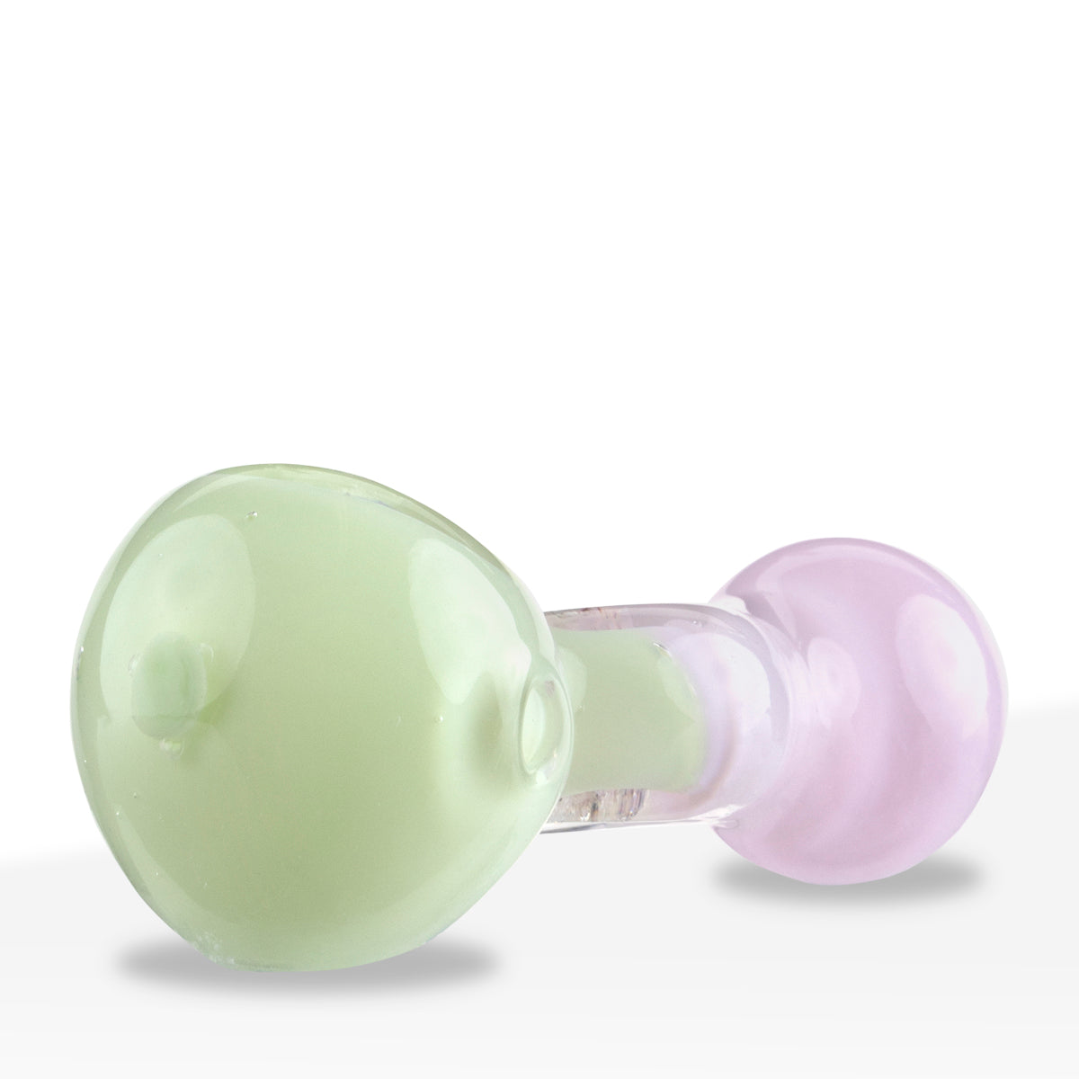 Hand Pipe | Slyme Donut Style Hand Pipe | 3.5" - Glass - 3 Count