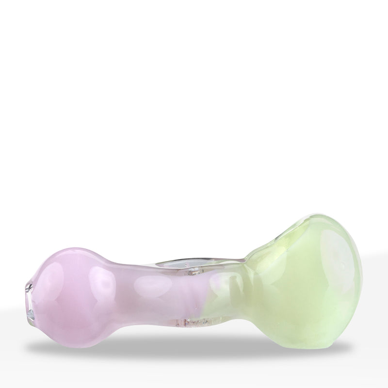 Hand Pipe | Slyme Donut Style Hand Pipe | 3.5" - Glass - 3 Count