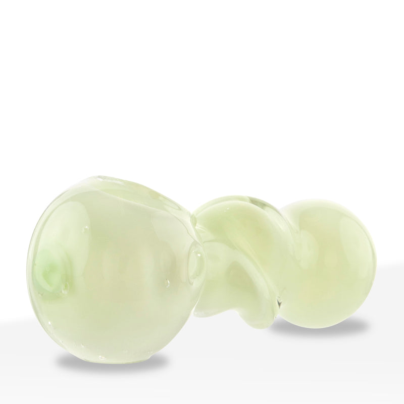 Hand Pipe | Classic Glass Spoon Solid Slyme Hand Pipe | 3.5" - Glass - 6 Count