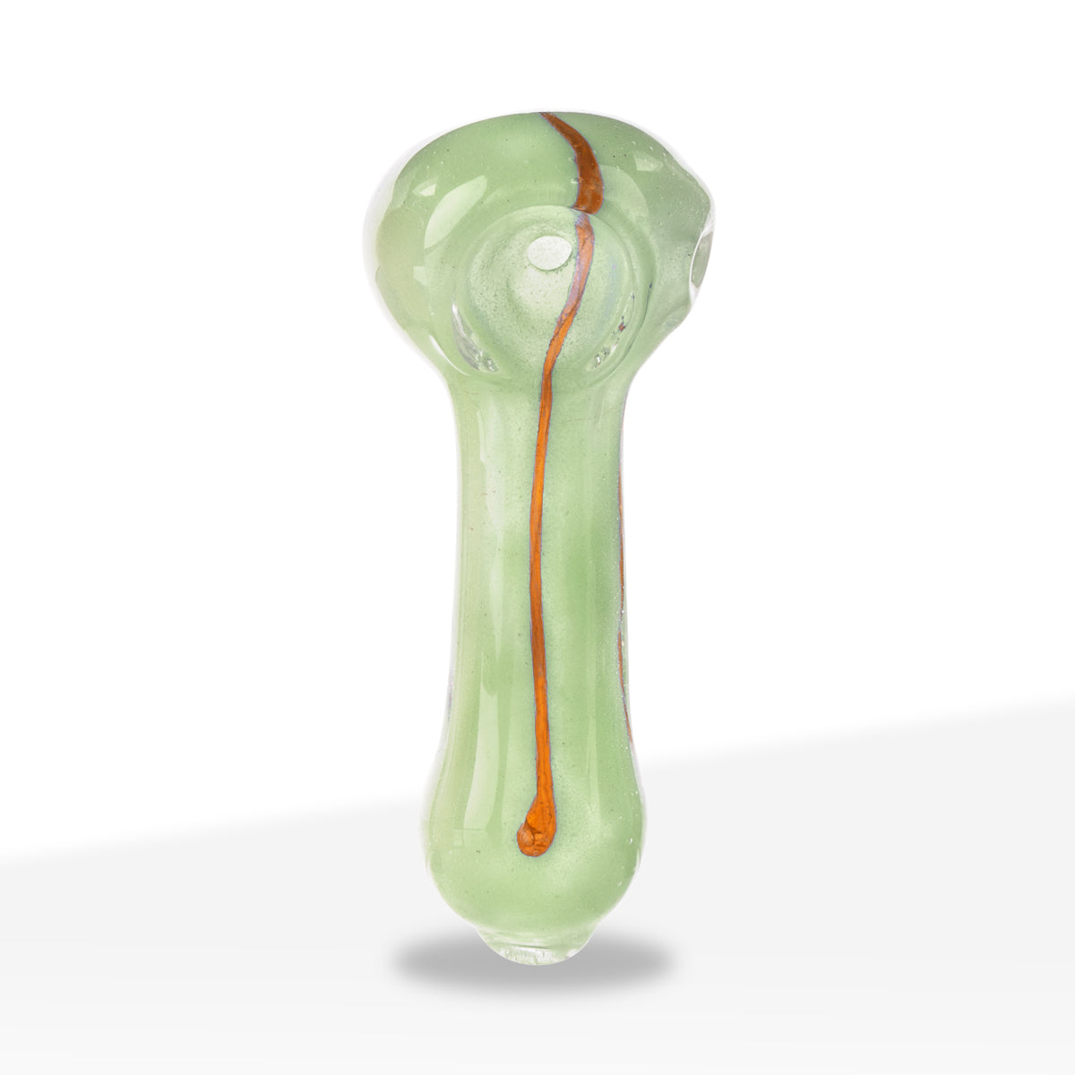 Hand Pipe | Assorted Frit Glass Hand Pipes |  2-3" - Glass - 10 Count Biohazard Inc