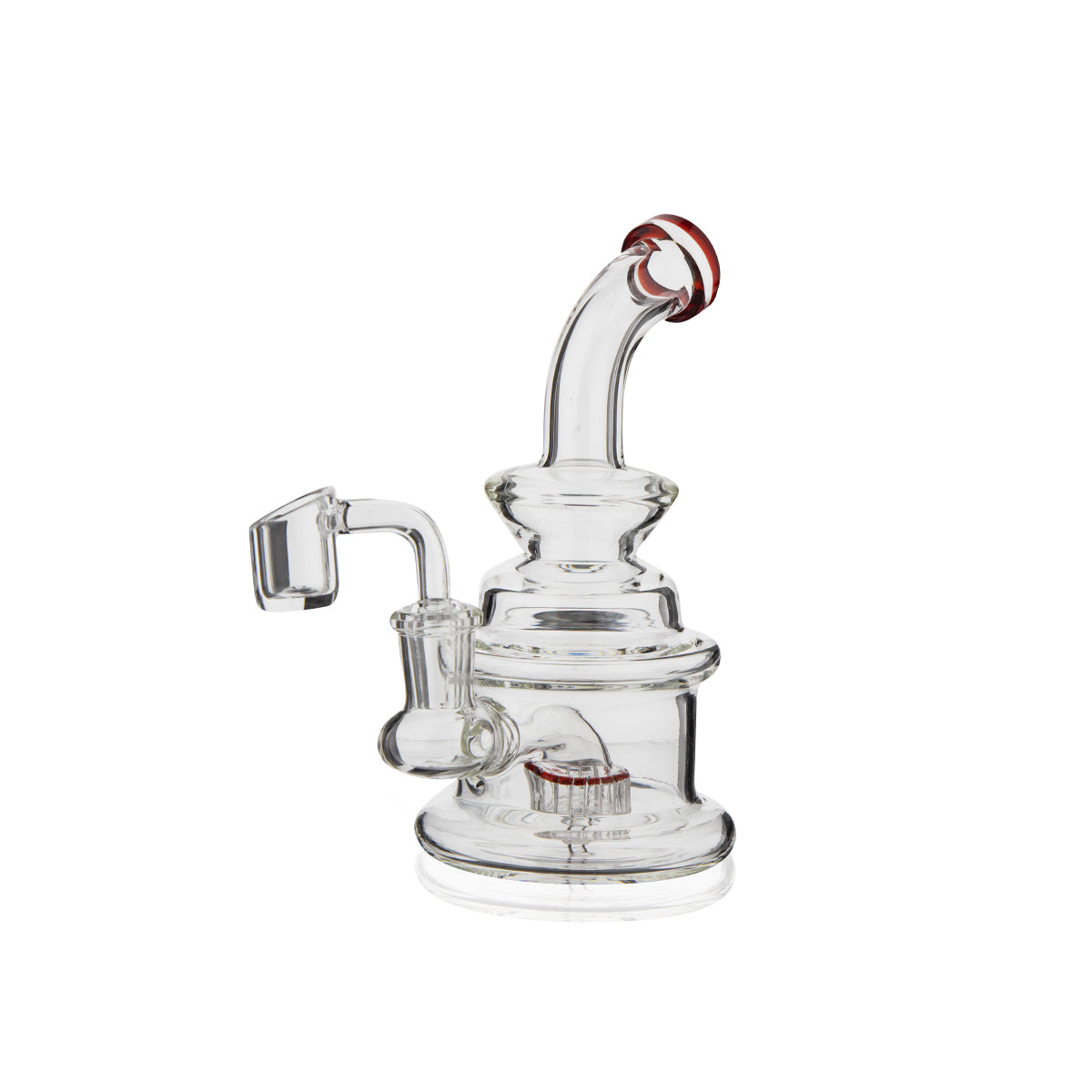 Dab Rig | Compact Glass Rig | 6" - 14mm - Various Colors