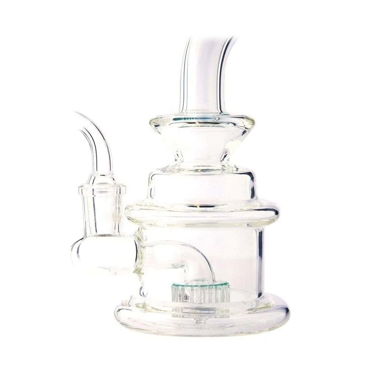 Dab Rig | Compact Glass Rig | 6" - 14mm - Various Colors