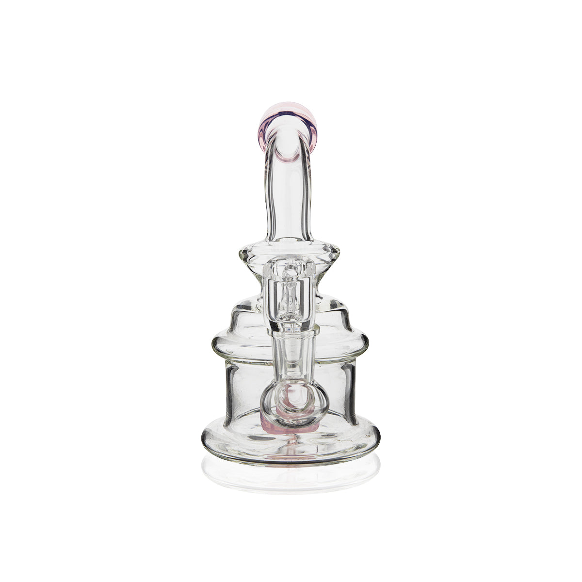 Dab Rig | Compact Glass Rig | 6" - 14mm - Various Colors