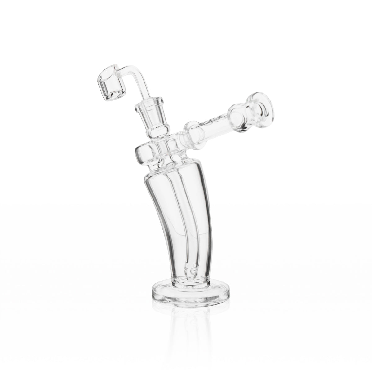 BIO Glass | Mechanix Bent Dab Rig | 8" - 14mm - Various Colors