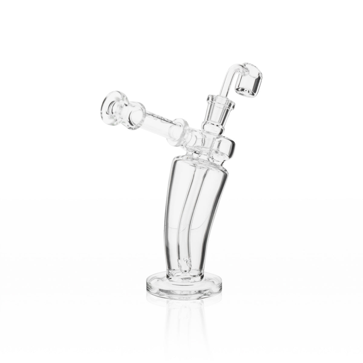 BIO Glass | Mechanix Bent Dab Rig | 8" - 14mm - Various Colors