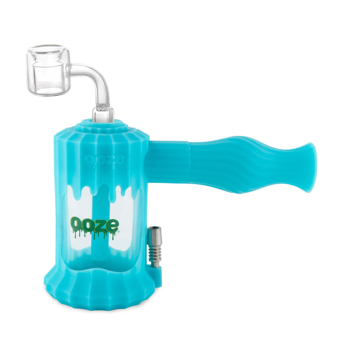OOZE® | 4-in-1 CLOBB Silicone Nectar Collector & Water Pipe | Various Colors