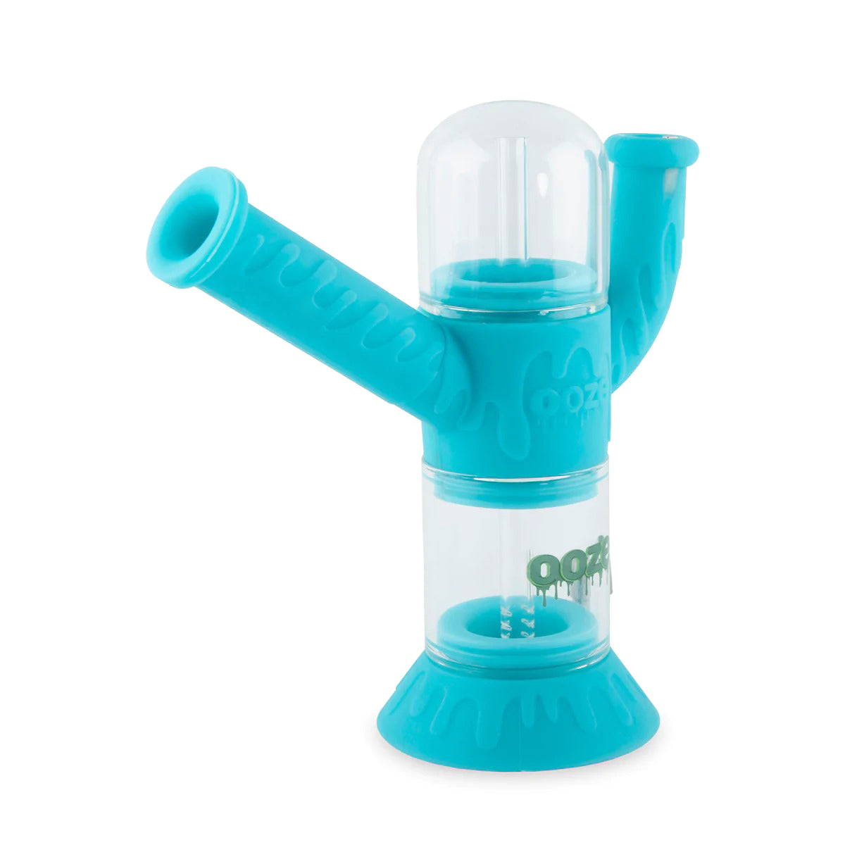 Ooze® | 4-in-1 Cranium Hybrid Silicone Nectar Collector & Water Pipe | Various Colors