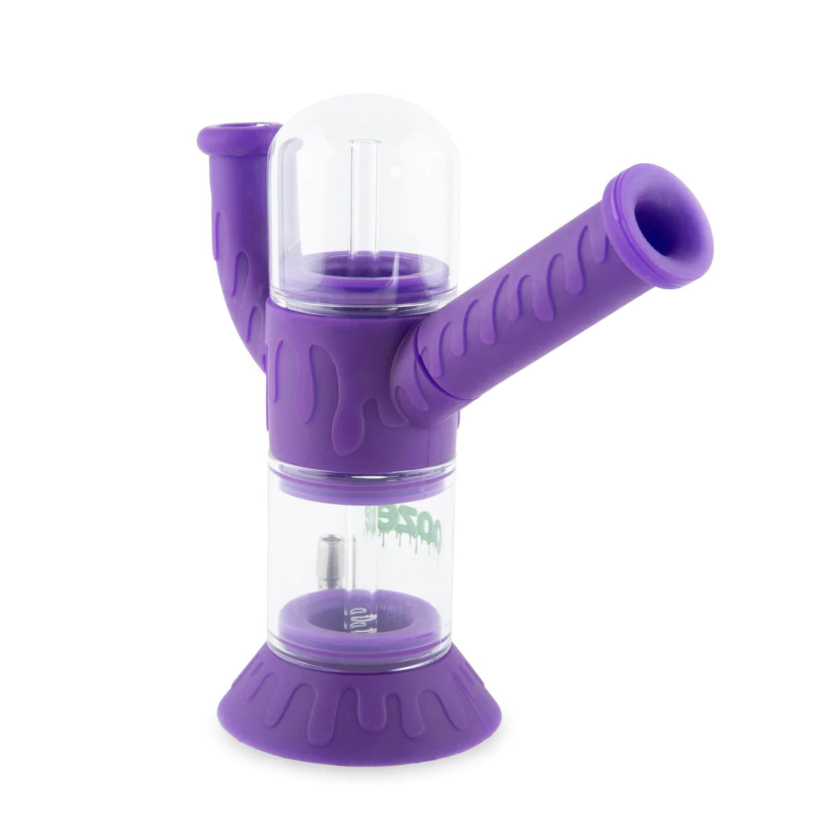 Ooze® | 4-in-1 Cranium Hybrid Silicone Nectar Collector & Water Pipe | Various Colors