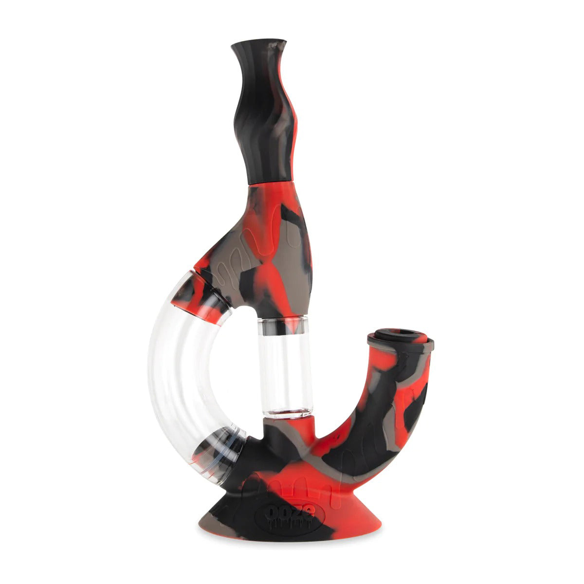 OOZE® | 4-in-1 ECHO Hybrid Silicone Nectar Collector & Water Pipe | Various Colors