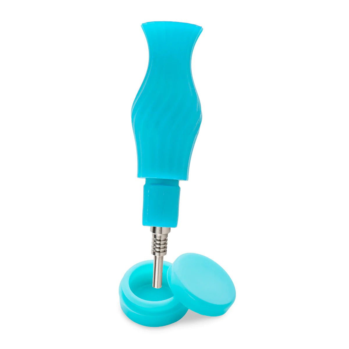 OOZE® | 4-in-1 ECHO Hybrid Silicone Nectar Collector & Water Pipe | Various Colors