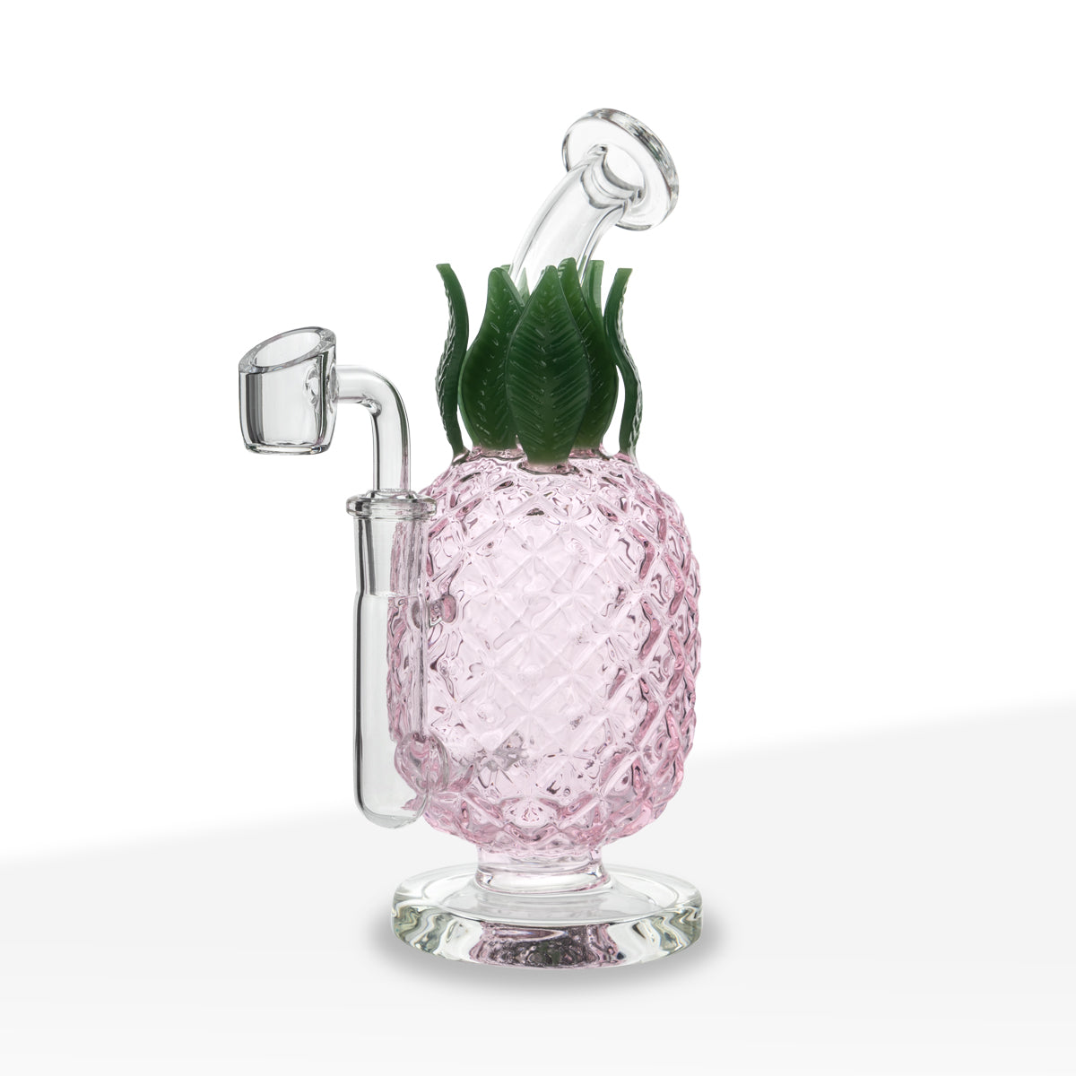 Novelty | Pineapple | 8" - Glass - Pink