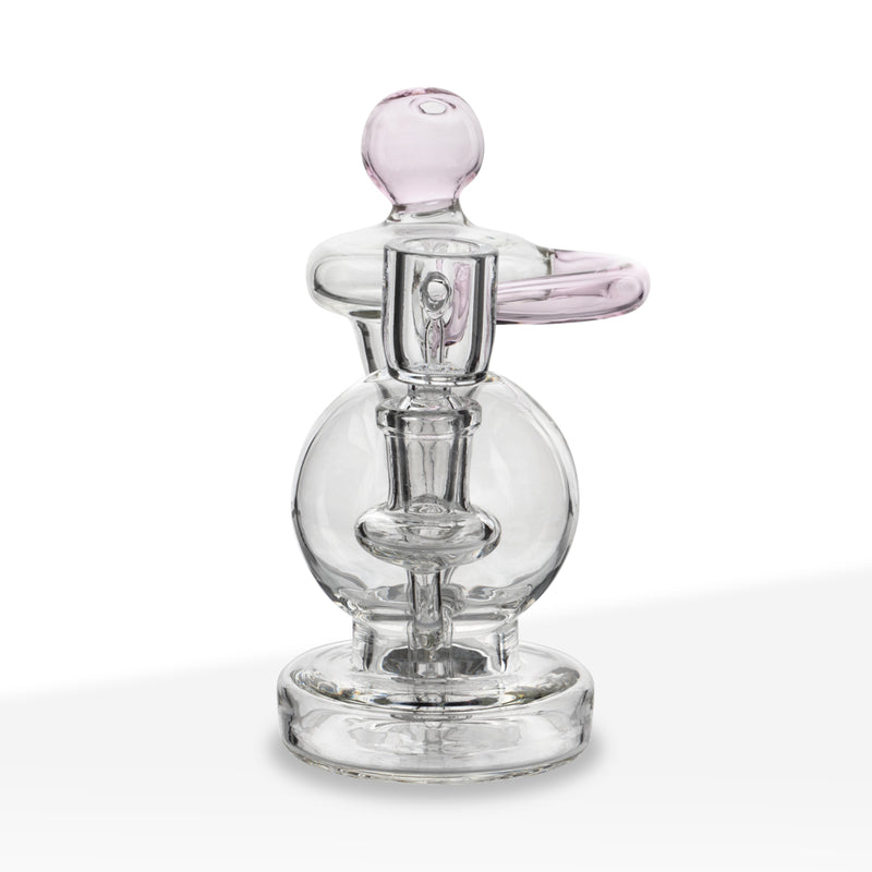 Dab Rig | Recycler | 5" - Glass - Various Colors