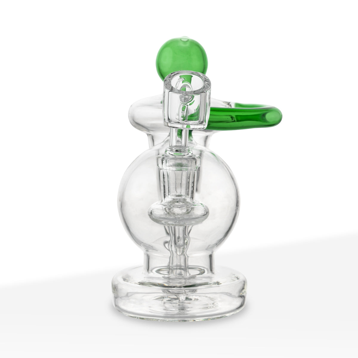 Dab Rig | Recycler | 5" - Glass - Various Colors