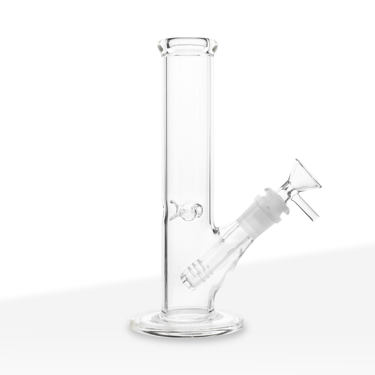 Water Pipe | Straight Water Pipe | 8" - 14mm - Clear