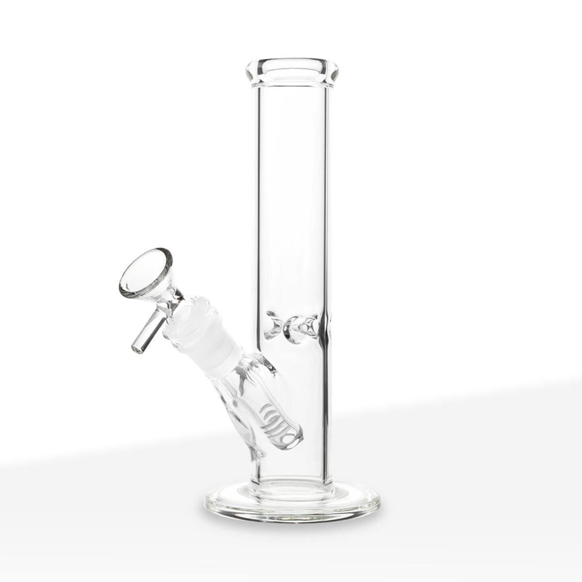 Water Pipe | Straight Water Pipe | 8" - 14mm - Clear