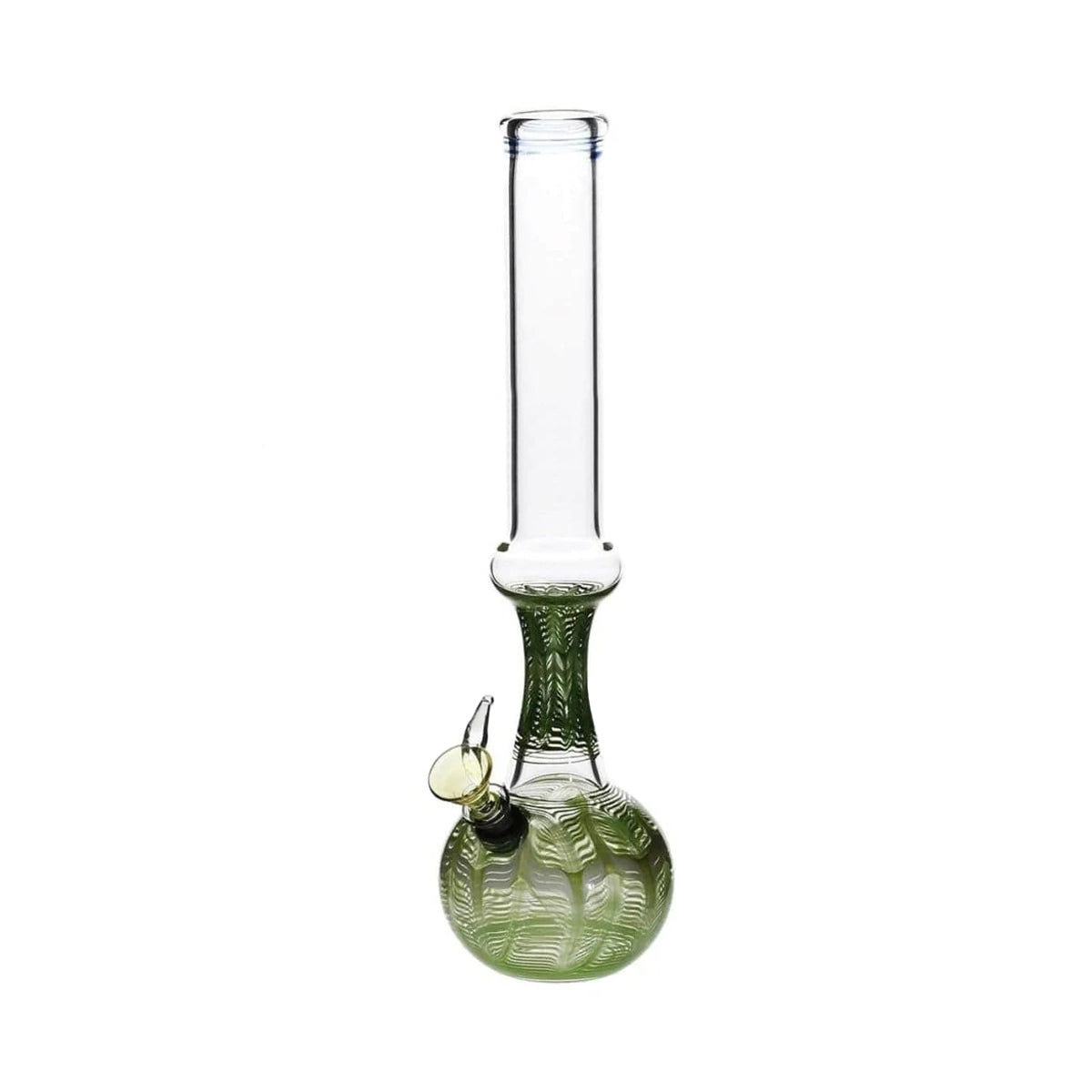 Wrap & Rake | Bubble Bottom Water Pipe w/ Slider Bowl | 12" - Slide - Various Colors