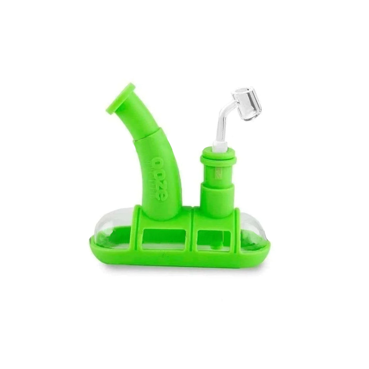 OOZE® | Steamboat Silicone Bubbler Dab Rig Combo | Silicone - Various Colors