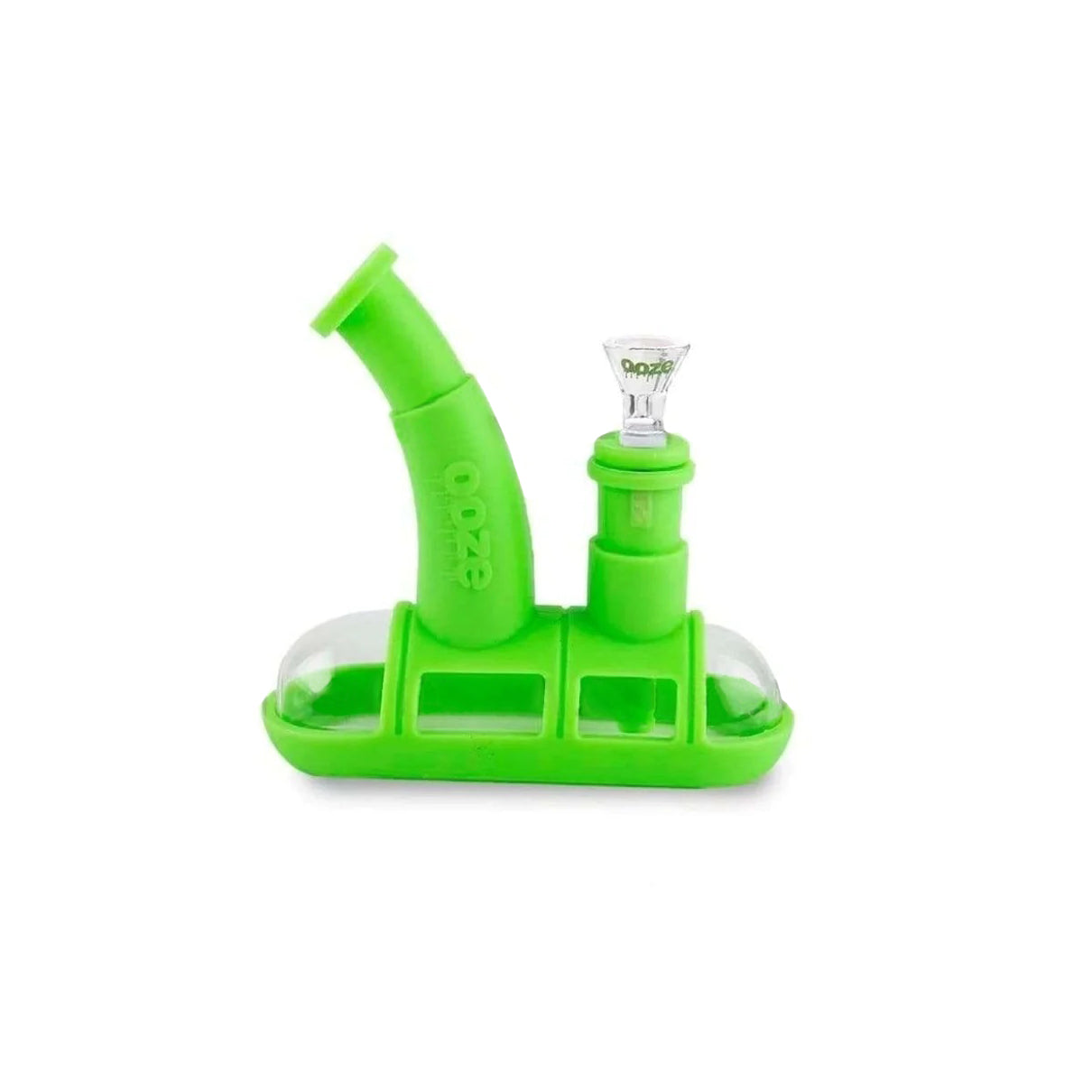 OOZE® | Steamboat Silicone Bubbler Dab Rig Combo | Silicone - Various Colors