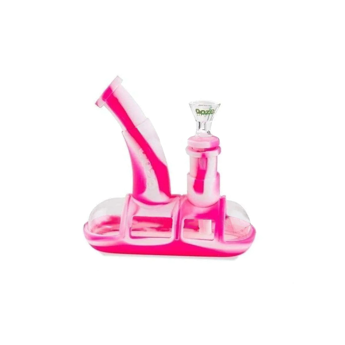 OOZE® | Steamboat Silicone Bubbler Dab Rig Combo | Silicone - Various Colors