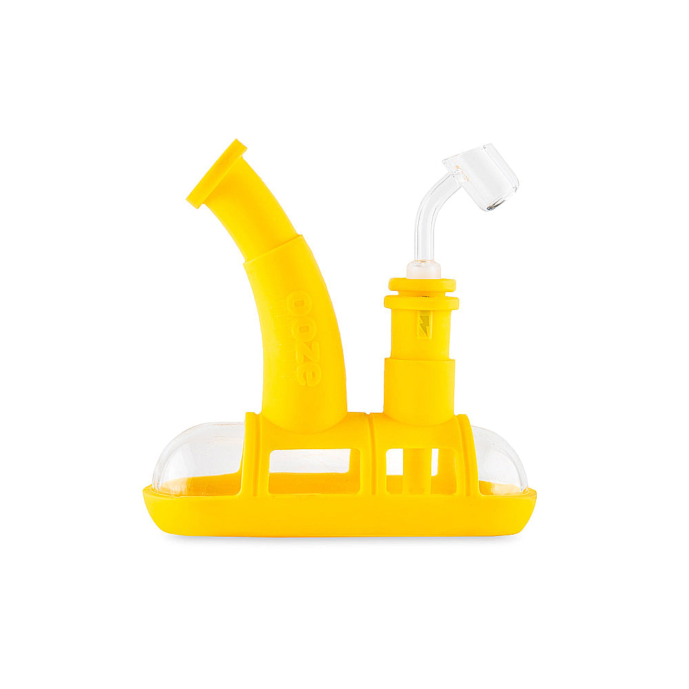 OOZE® | Steamboat Silicone Bubbler Dab Rig Combo | Silicone - Various Colors