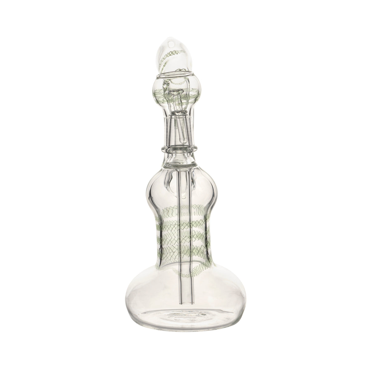 Dab Rig | Classic Bubbler w/ Nail | 8" - Glass - Assorted