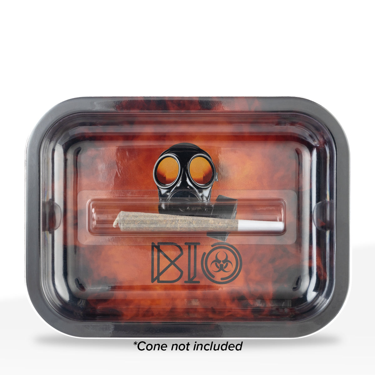 Biohazard Inc | Rolling Tray + BIO Stix Bundle | Style 2 - Gas Mask