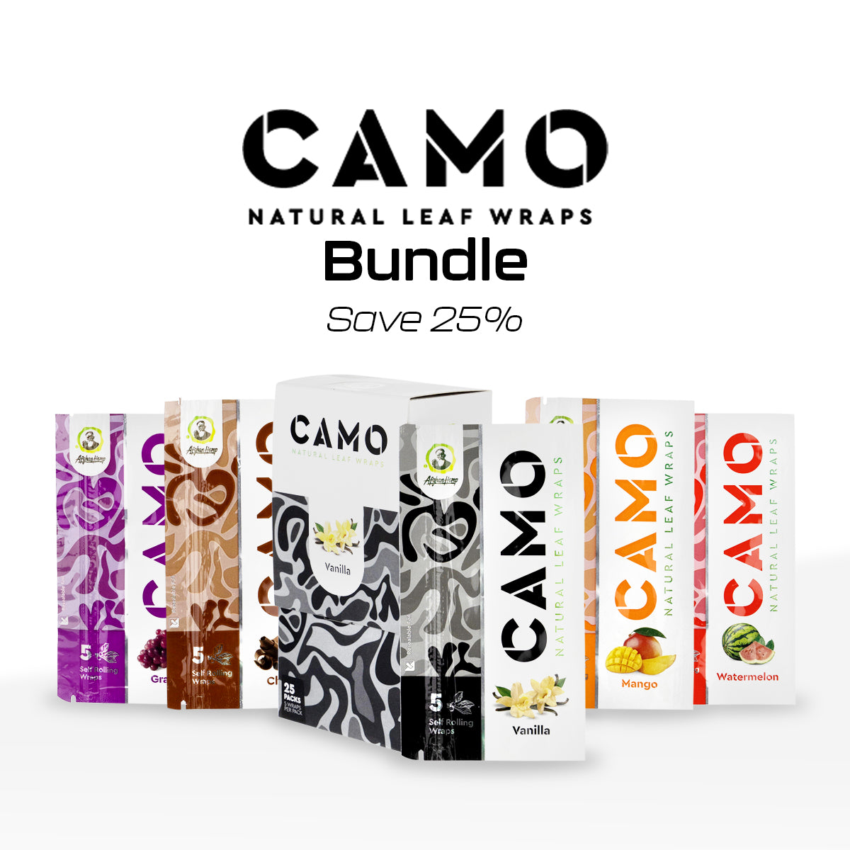 CAMO | Brand Bundle | Blunt Wraps