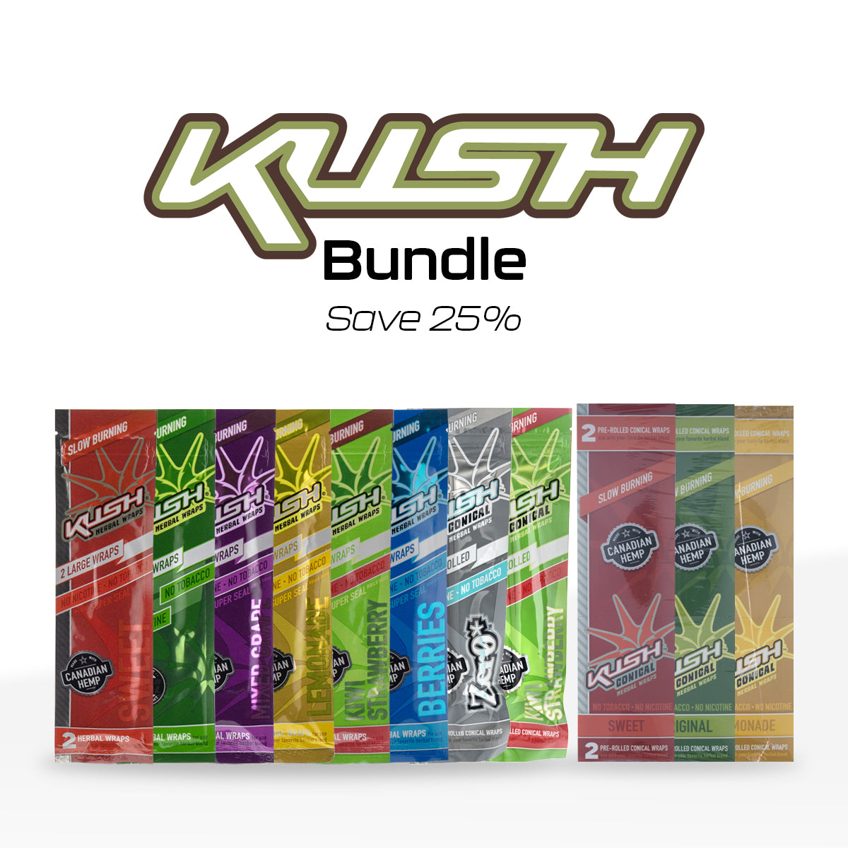 KUSH | Brand Bundle | Wraps