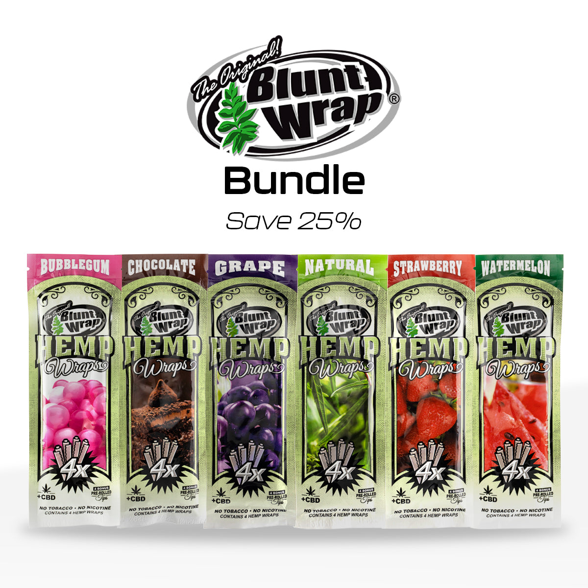 Original Blunt Wraps | Hemp Wrap Bundle