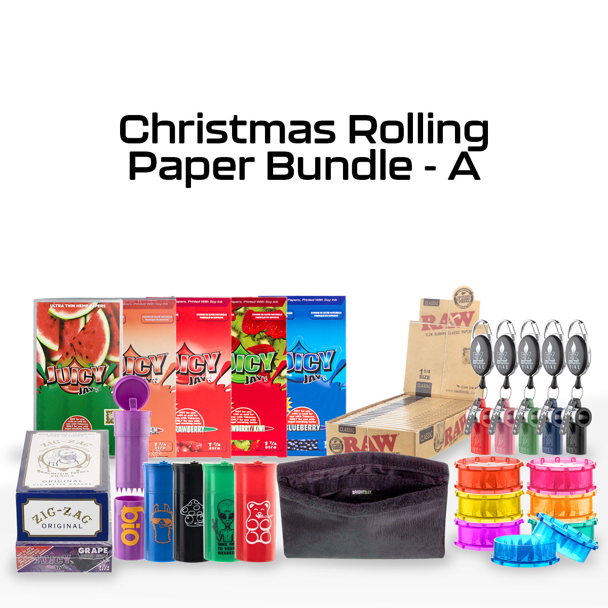 Biohazard Inc | 2025 Christmas Rolling Paper Bundle | Version A