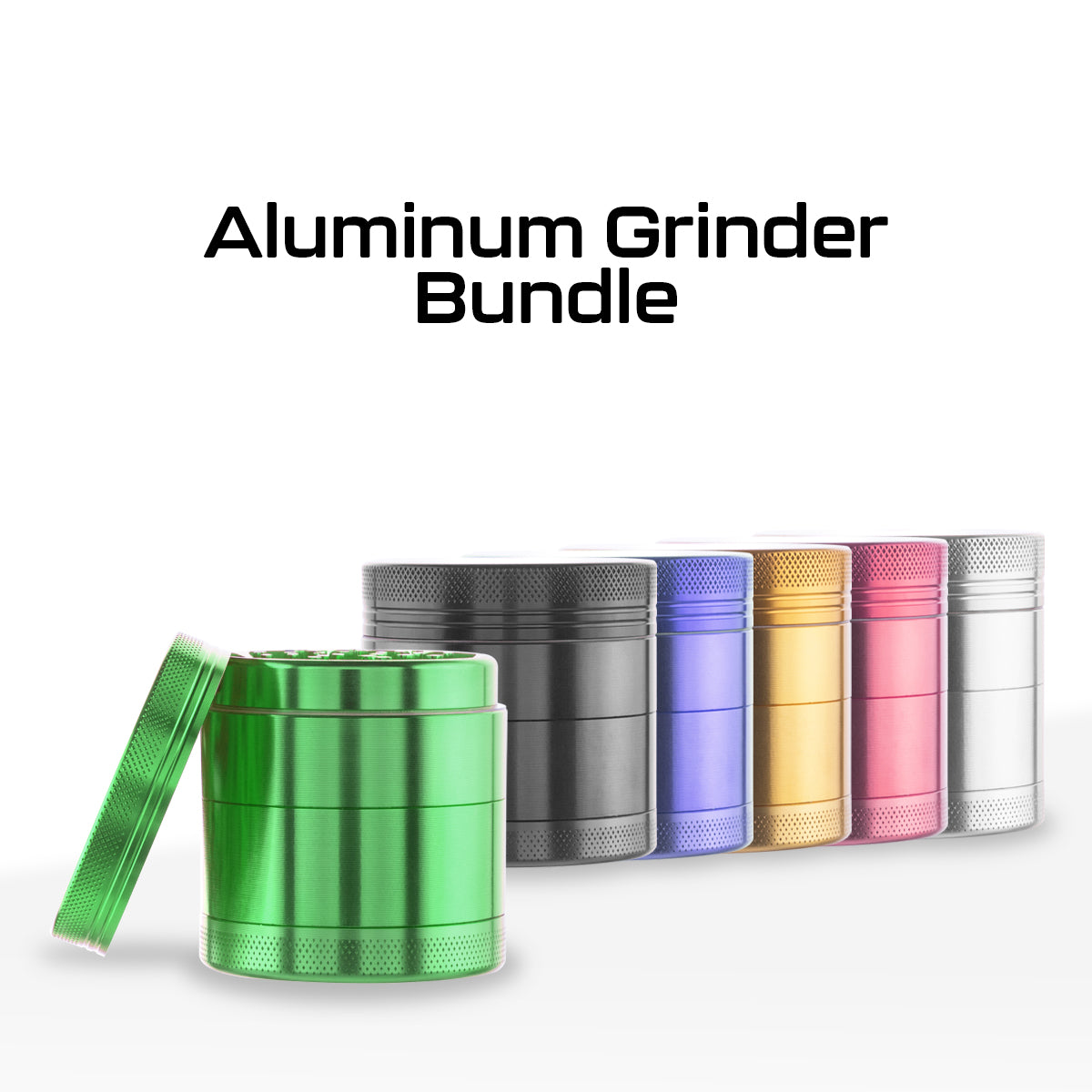 Biohazard Inc | 420 Aluminum 1.5" Grinder Bundle - Biohazard Inc