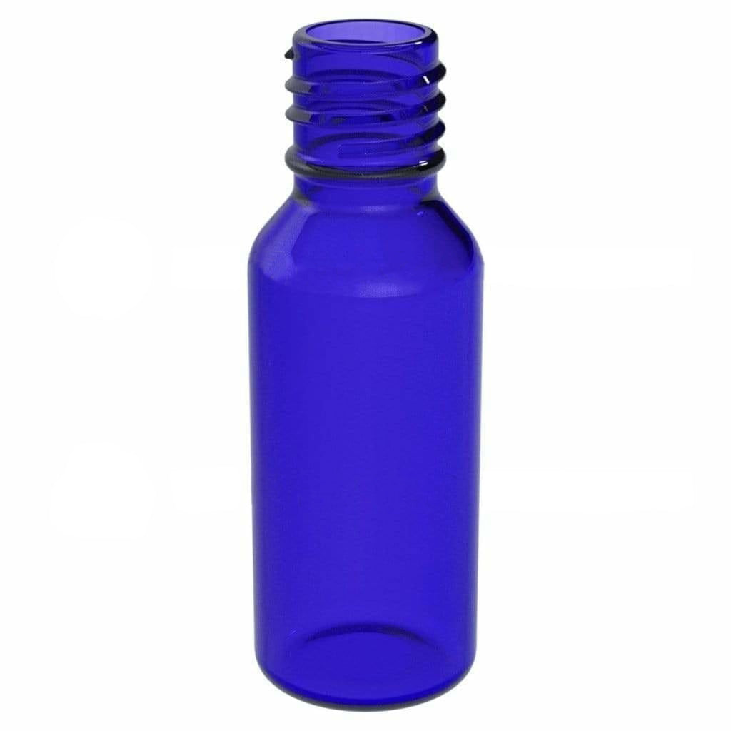 Glass Bottle | Cobalt Blue Boston Round | 0.5oz - 18/425 - 540 Count