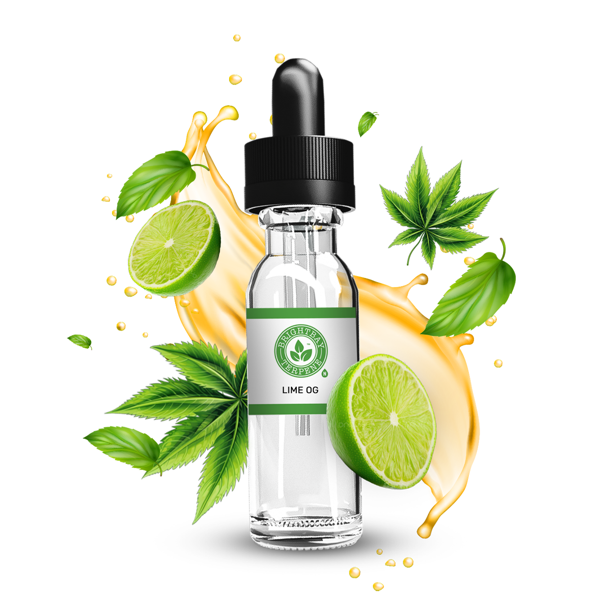 BrightBay Terpenes | Lime OG | Hybrid - Various Sizes