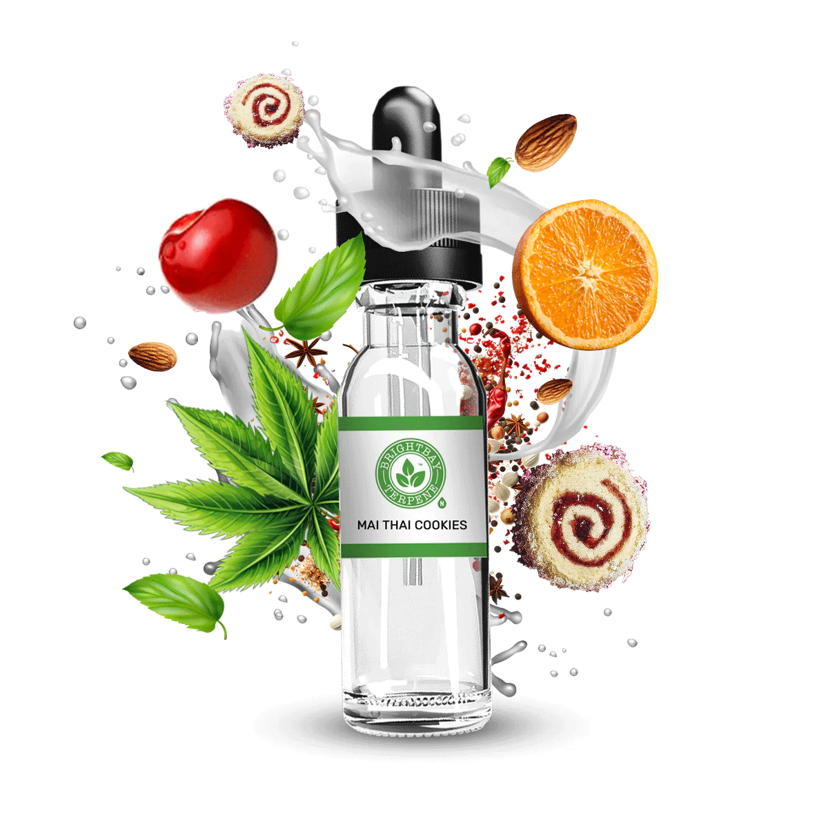 BrightBay Terpenes | Mai Tai Cookies | Hybrid - Various Sizes - Biohazard Inc