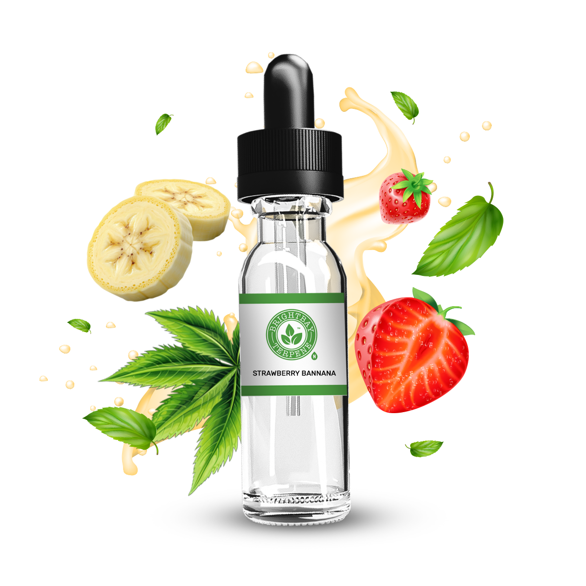 BrightBay Terpenes | Strawberry Banana | Hybrid - Various Sizes