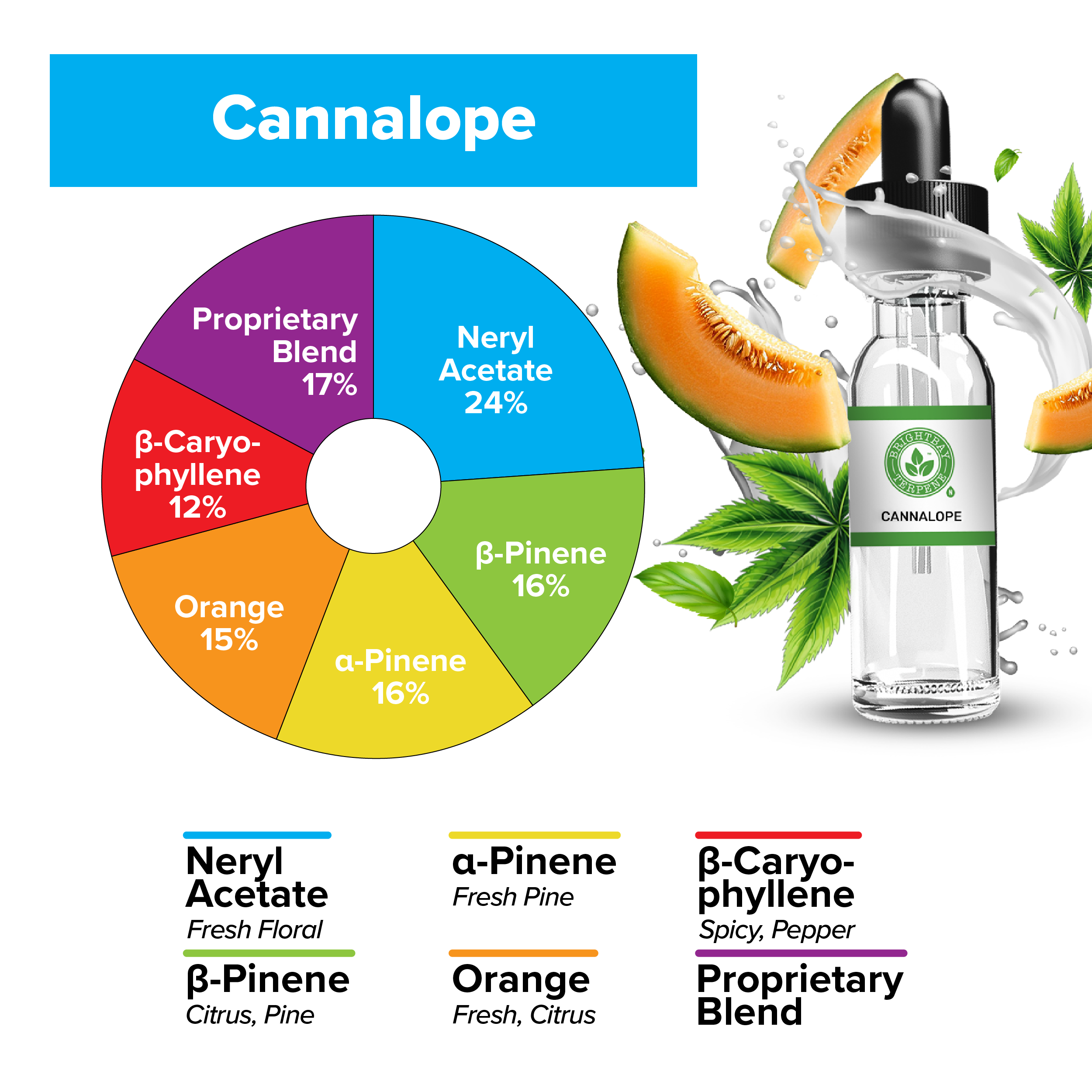 BrightBay Terpenes | Cannalope | Hybrid - Various Sizes - Biohazard Inc