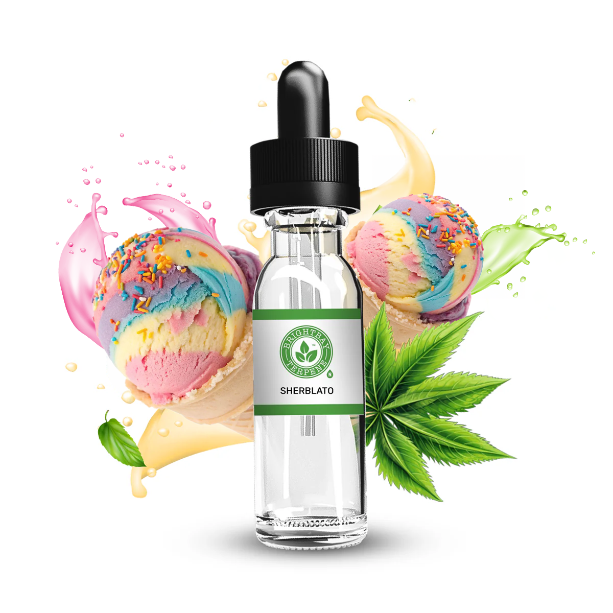 BrightBay Terpenes | Sherblato | Hybrid - Biohazard Inc