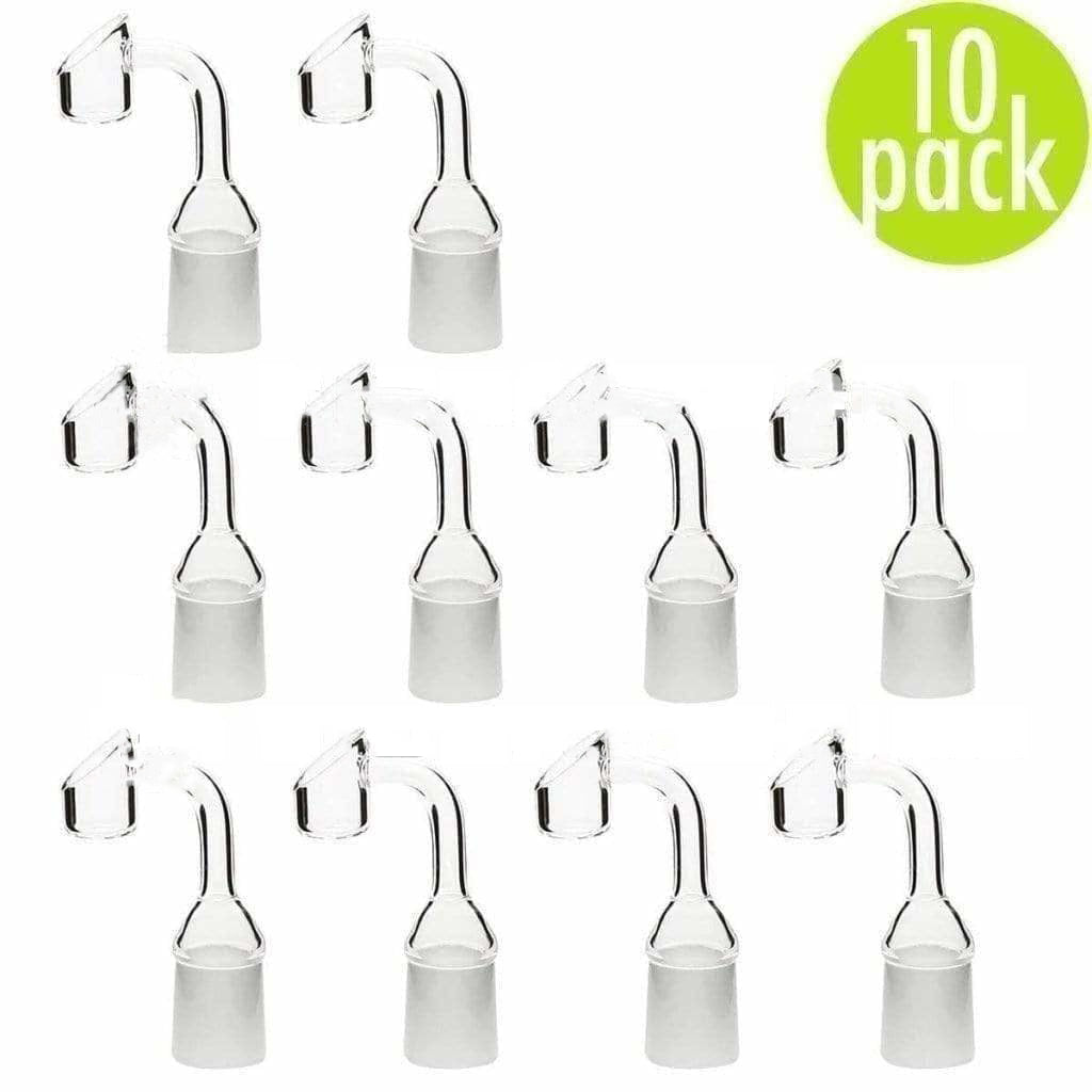 Banger | Heavy Quartz Banger 90° | 19mm - Female - 10 Count - Biohazard Inc