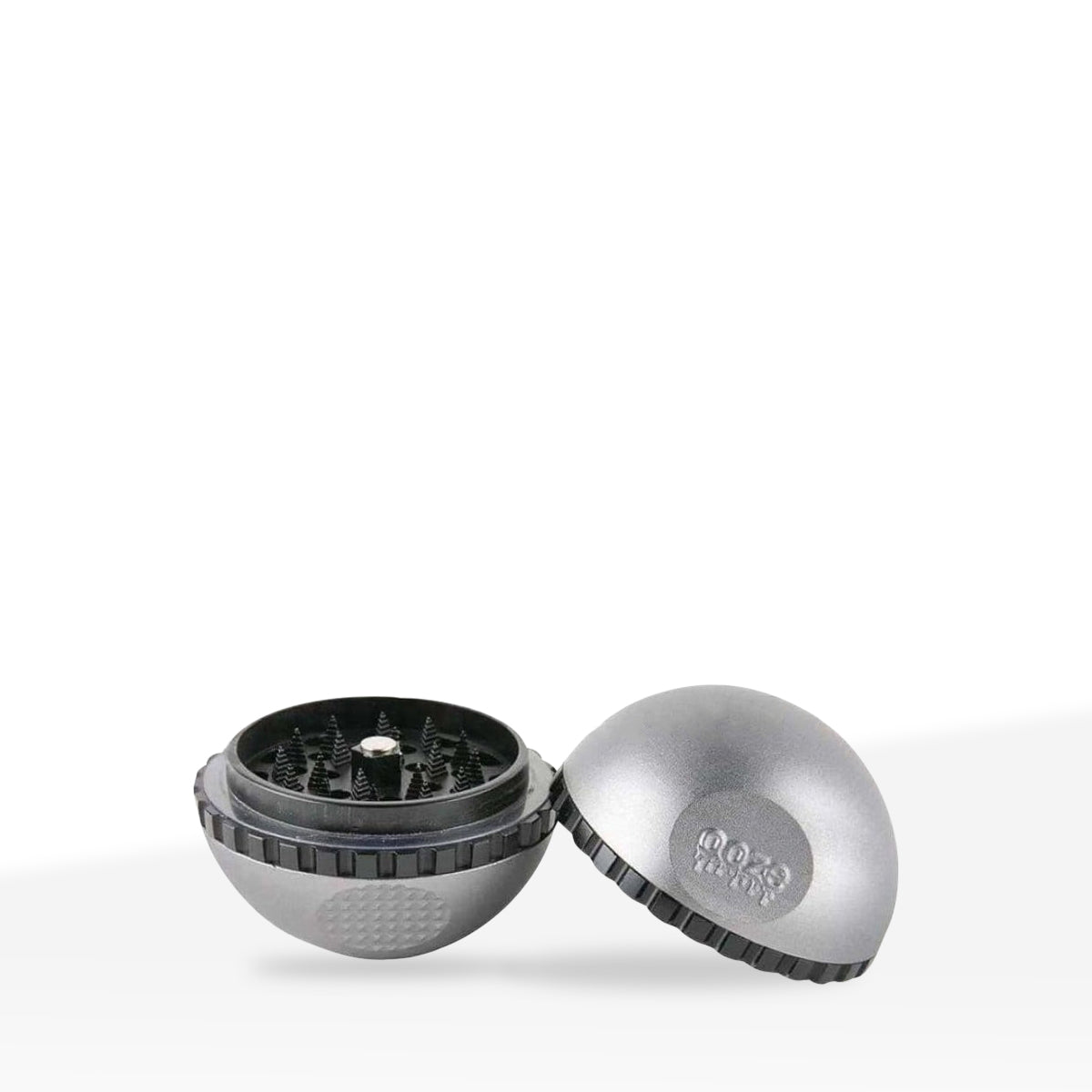 OOZE® | Saturn Globe Magnetic Grinder | 4 Piece - 50mm - Grey