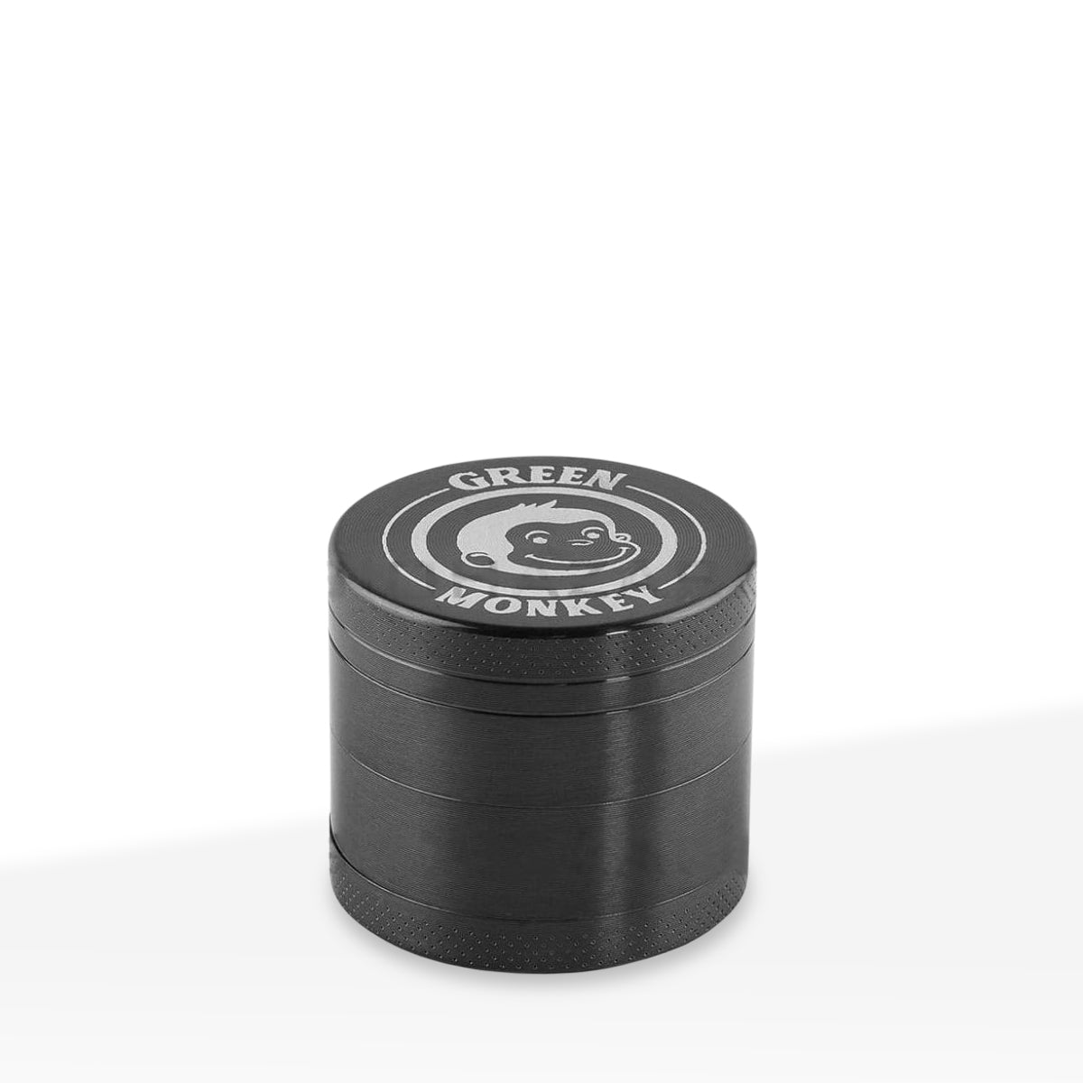 Green Monkey Herb Grinder | 4 Piece Capuchin Magnetic | 1.5" / 40mm - Zinc