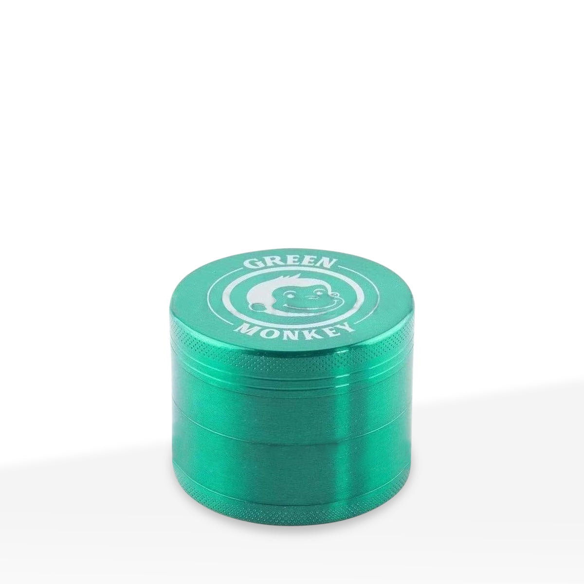 Green Monkey Herb Grinder | 4 Piece Capuchin Magnetic | 2" / 50mm - Zinc