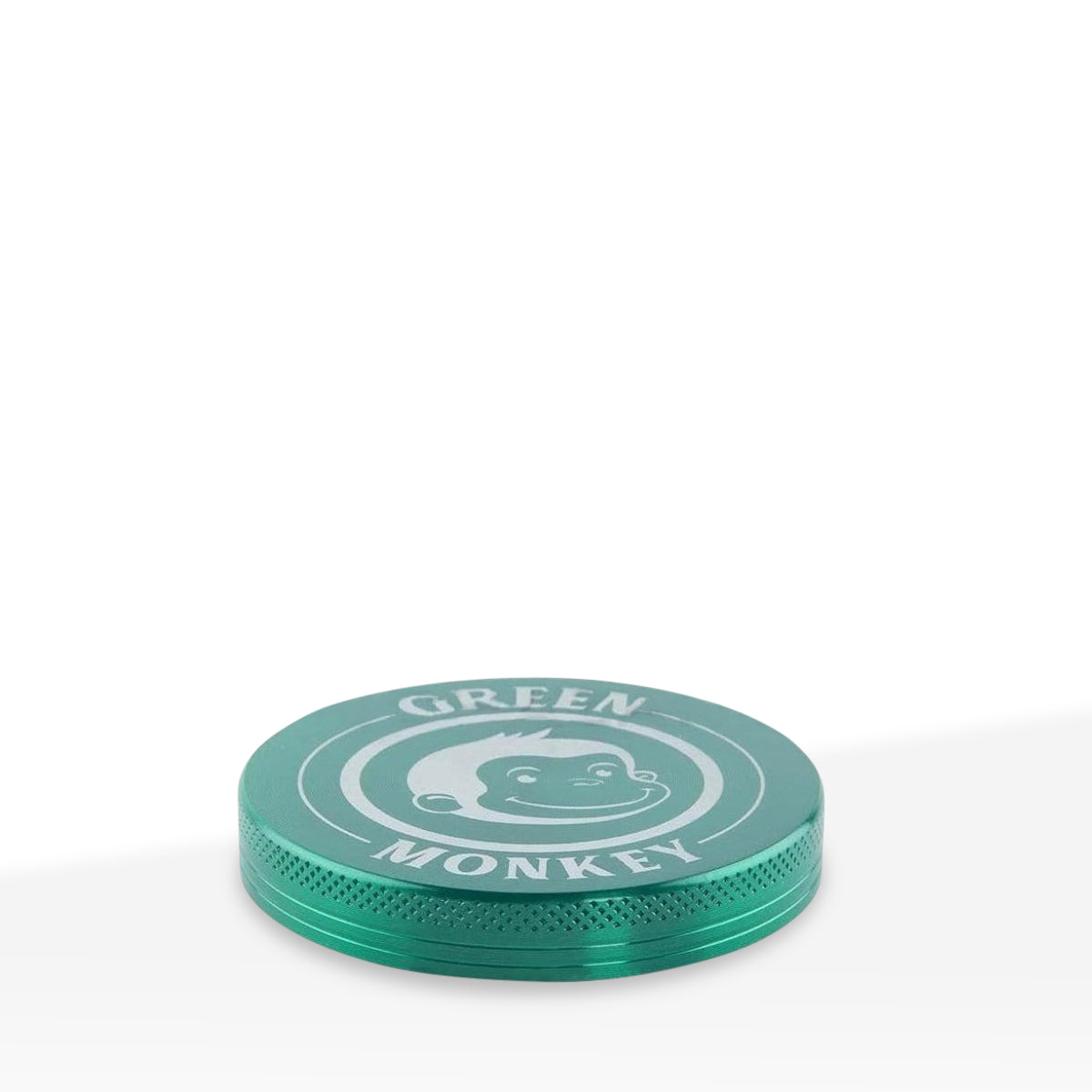 Green Monkey Herb Grinder | 4 Piece Capuchin Magnetic | 2.5" / 63mm - Zinc