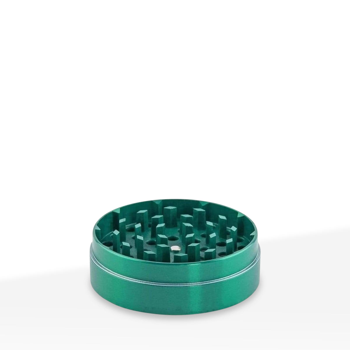 Green Monkey Herb Grinder | 4 Piece Capuchin Magnetic | 2.5" / 63mm - Zinc