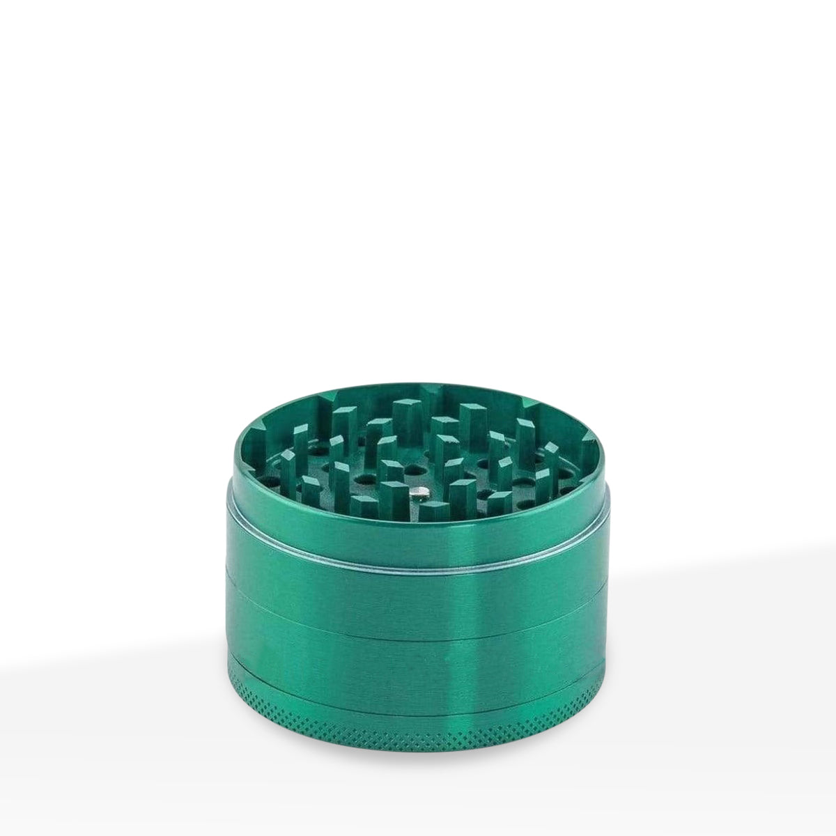 Green Monkey Herb Grinder | 4 Piece Capuchin Magnetic | 2.5" / 63mm - Zinc