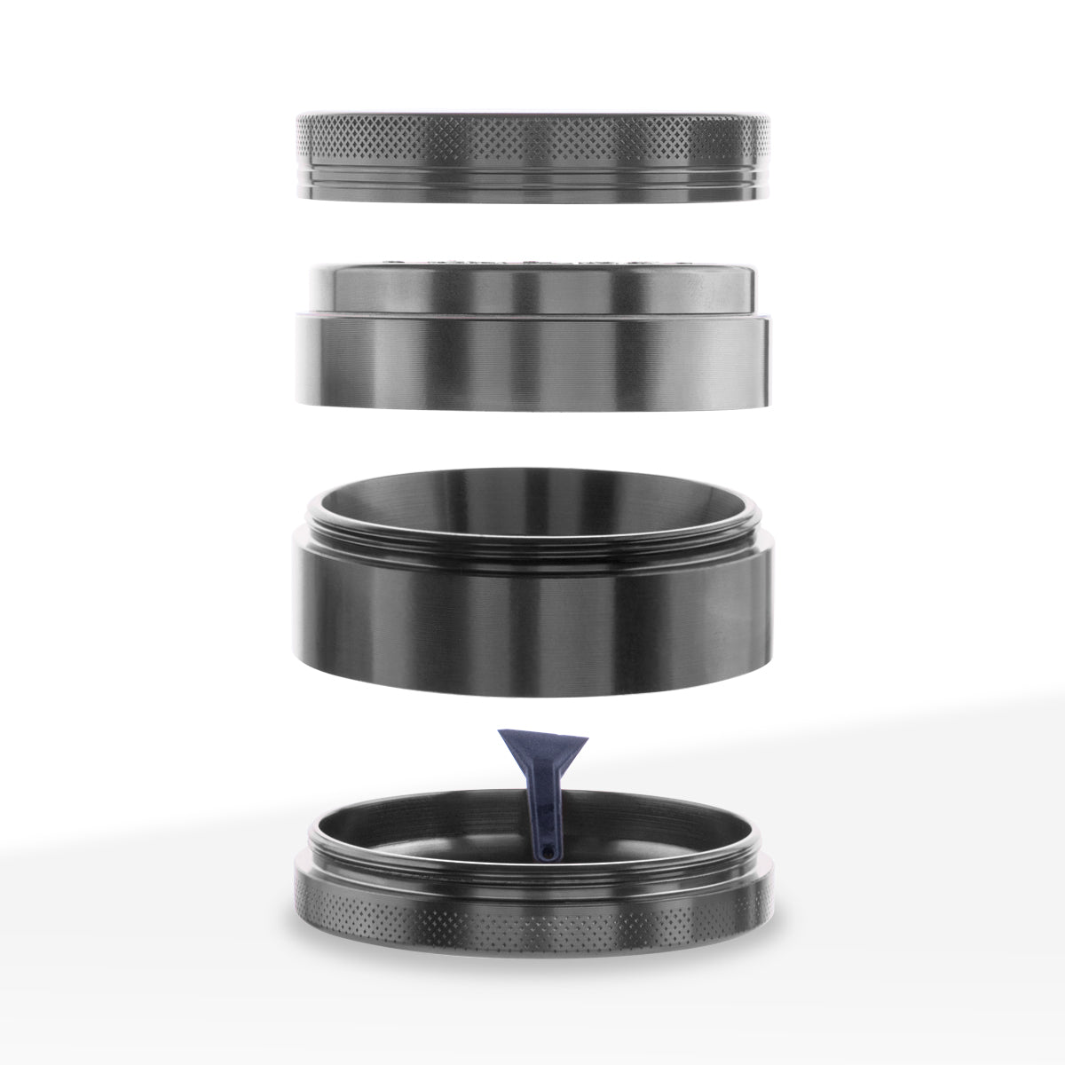 Herb Grinder | 4 Piece Magnetic | 2.5" / 63mm - Aluminum