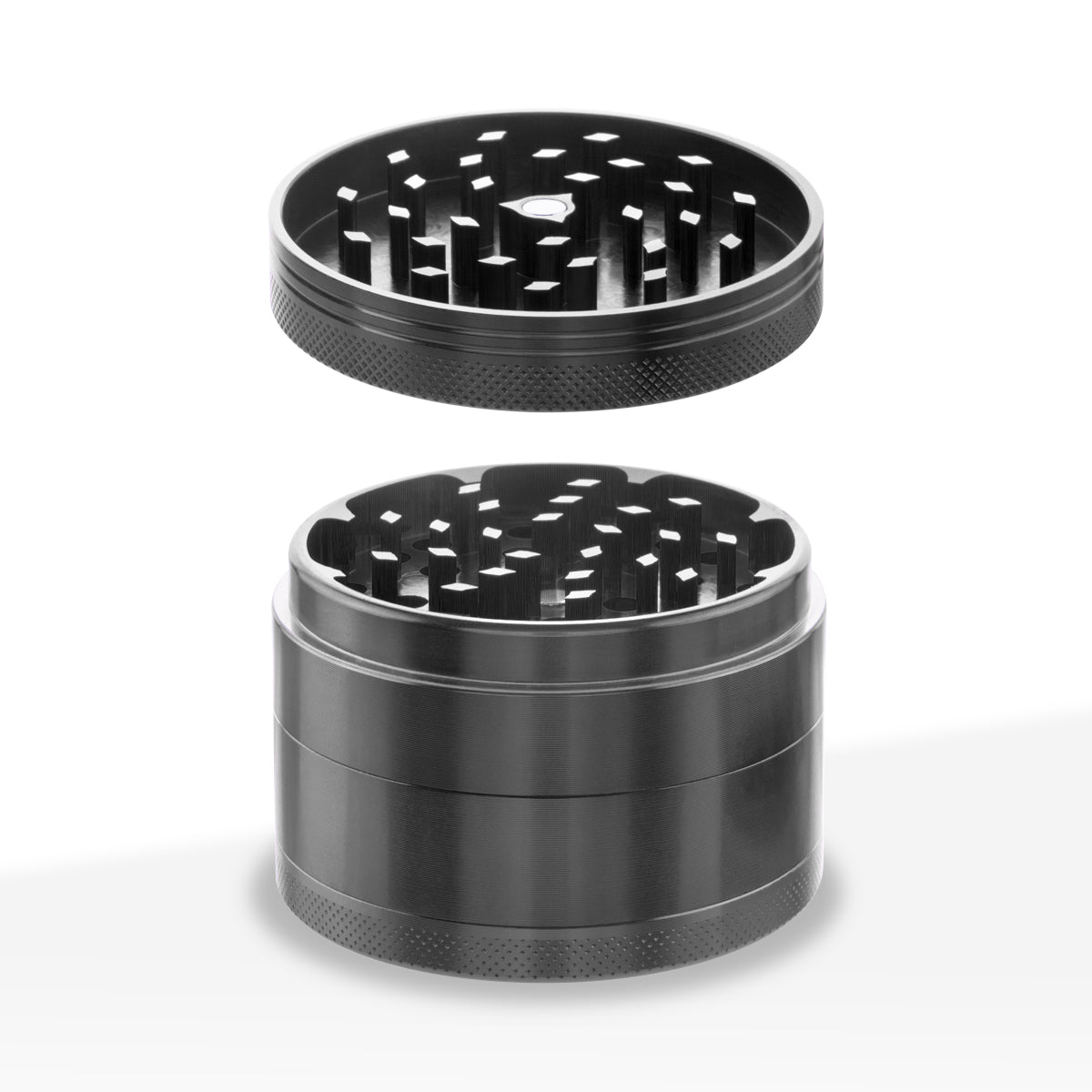 Herb Grinder | 4 Piece Magnetic | 2.5" / 63mm - Aluminum