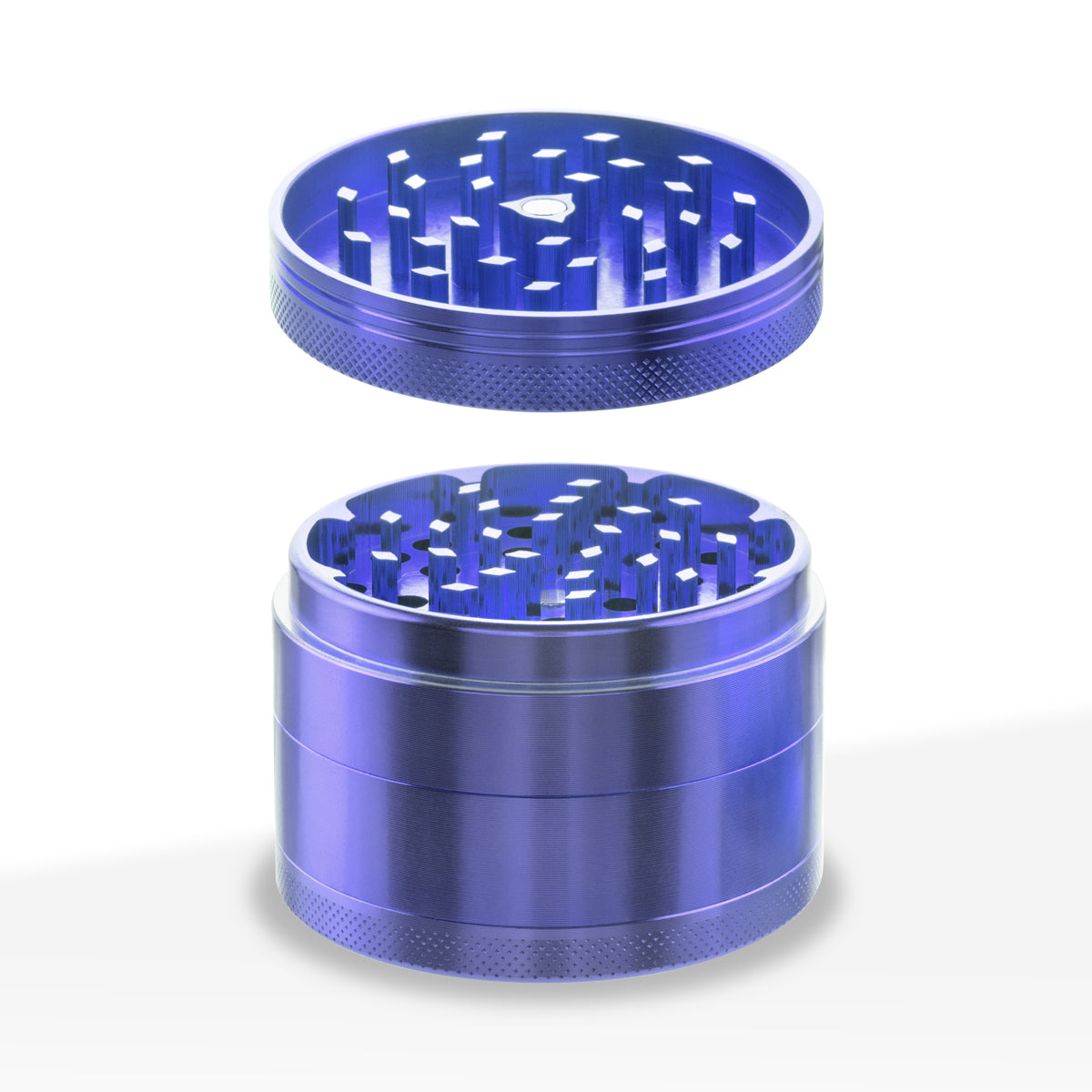 Herb Grinder | 4 Piece Magnetic | 2.5" / 63mm - Aluminum