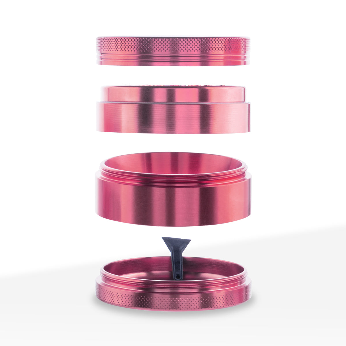 Herb Grinder | 4 Piece Magnetic | 2.5" / 63mm - Aluminum